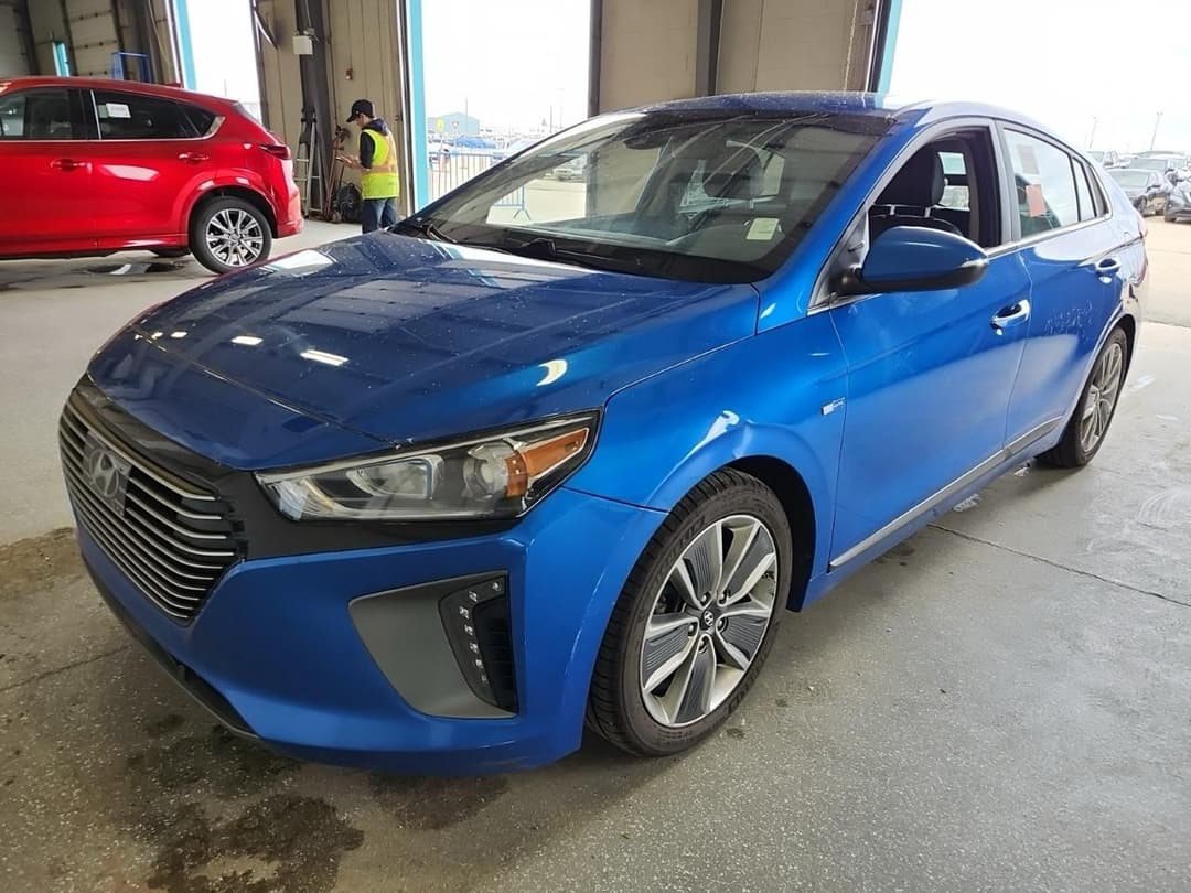 2017 HYUNDAI IONIQ HYBRID Синій - Бензин Хетчбек - зображення 1