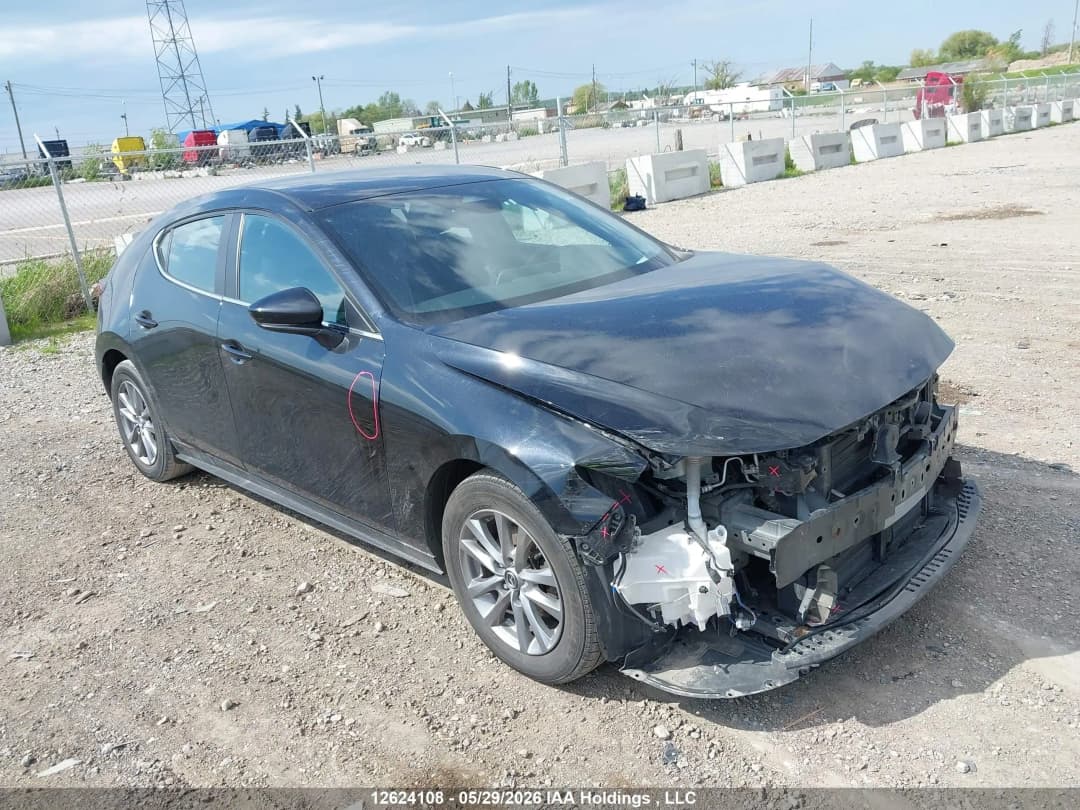 2023 MAZDA 3 GS Чорний - Бензин Хетчбек - зображення 1