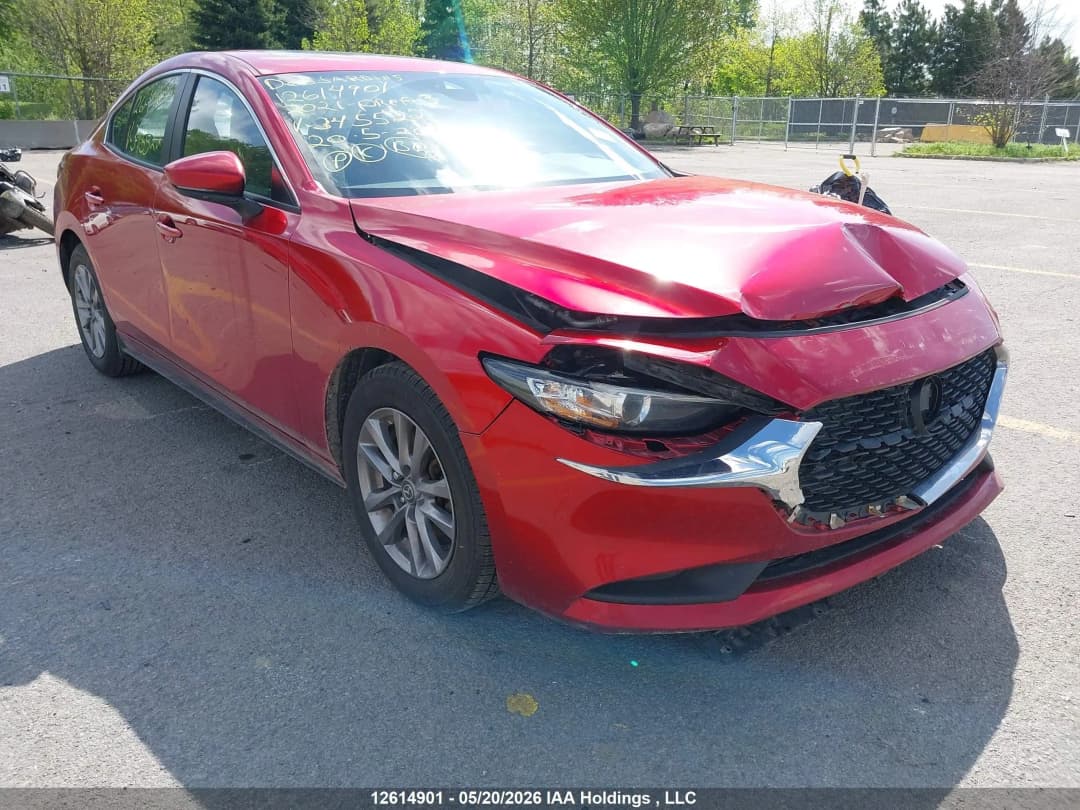 2021 MAZDA 3 Preferred Червоний - Бензин Седан - зображення 1