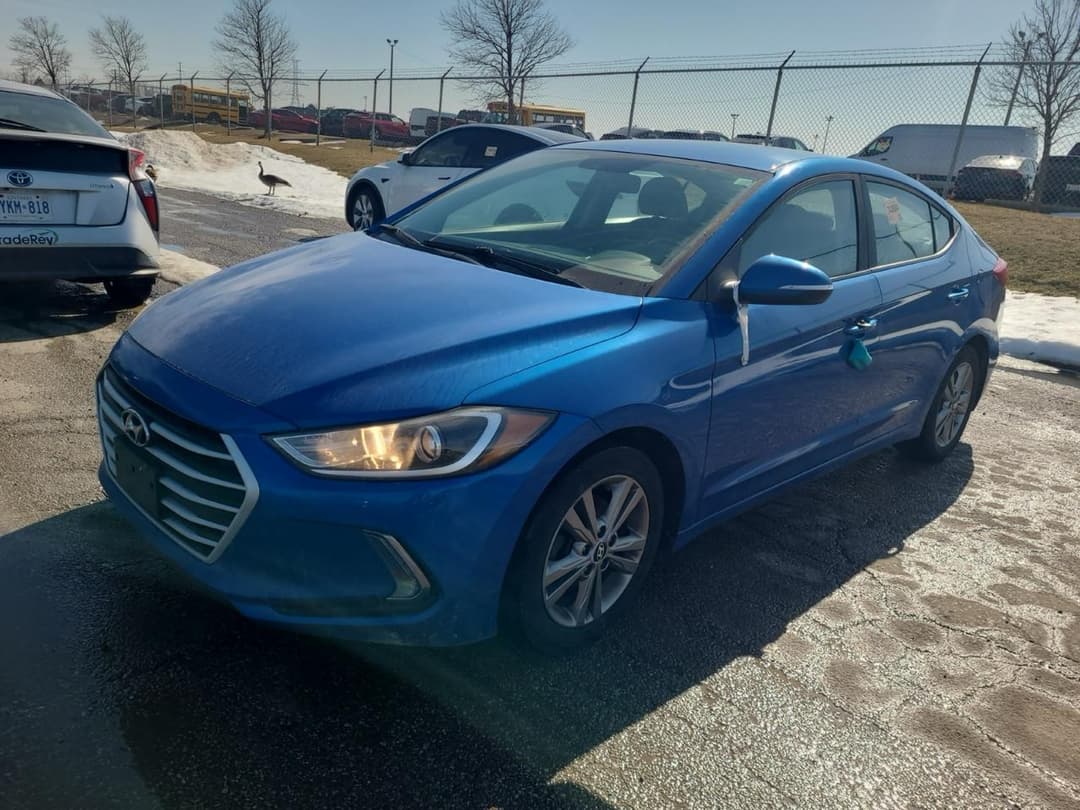 2017 HYUNDAI ELANTRA Синій - Бензин Седан - зображення 1