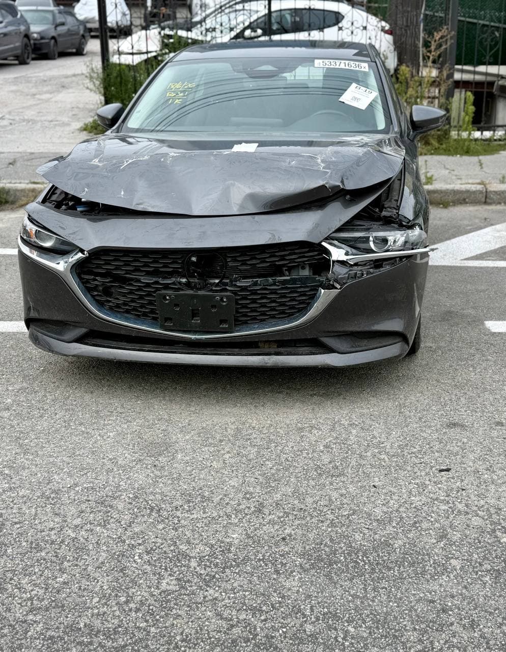 2024 MAZDA 3 Preferred Сірий - Бензин Седан - зображення 1