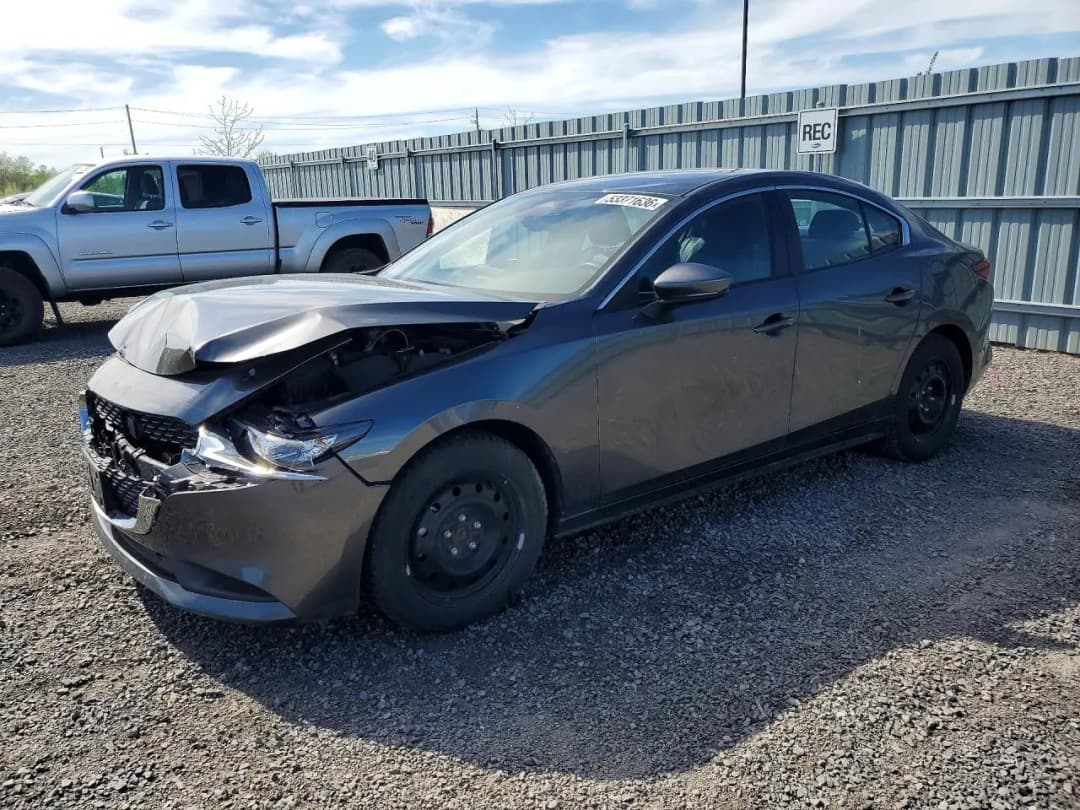 2024 MAZDA 3 Preferred Сірий - Бензин Седан - зображення 1
