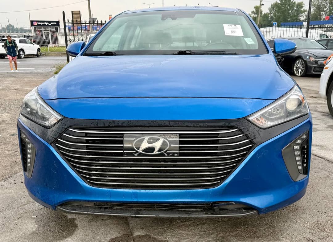 2017 HYUNDAI IONIQ HYBRID Синій - Бензин Хетчбек - зображення 1
