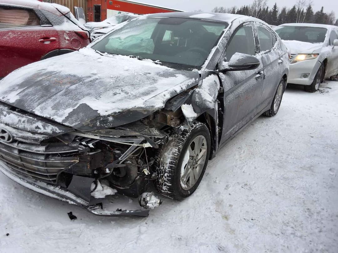 2019 HYUNDAI ELANTRA Сірий - Бензин Седан - зображення 1